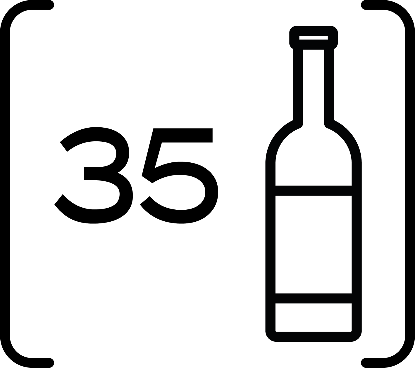 Wine Capacity 35